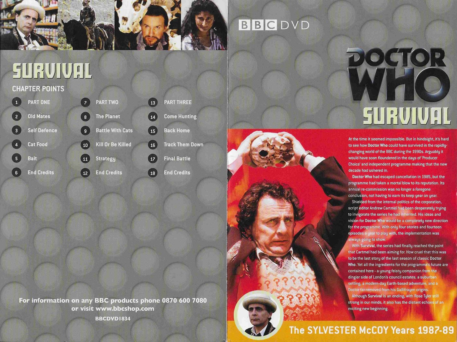 Inserts from BBCDVD 1834